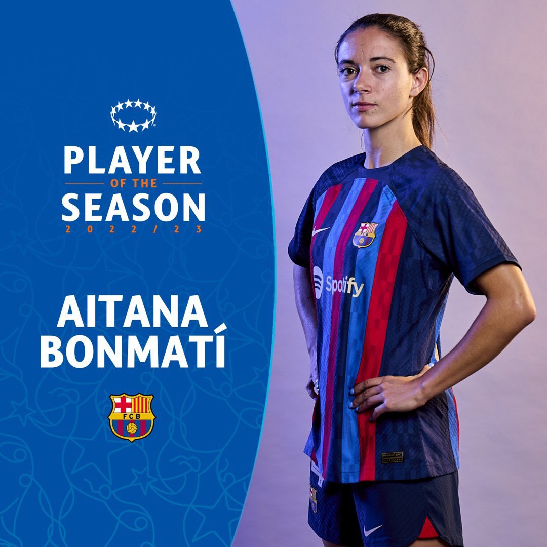 Barça Notes 🗒 on Twitter "📌 UEFA chooses Aitana Bonmatí as MVP of the
