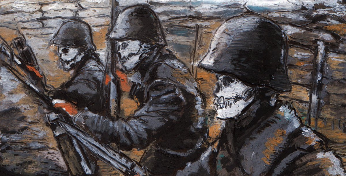 BukeNFT's tweet photo. 1/1 ☠️ 100 #xtz
on secondary market #objkt 
👇🔗
pastel on paper. https://t.co/tuvTsI9XKr