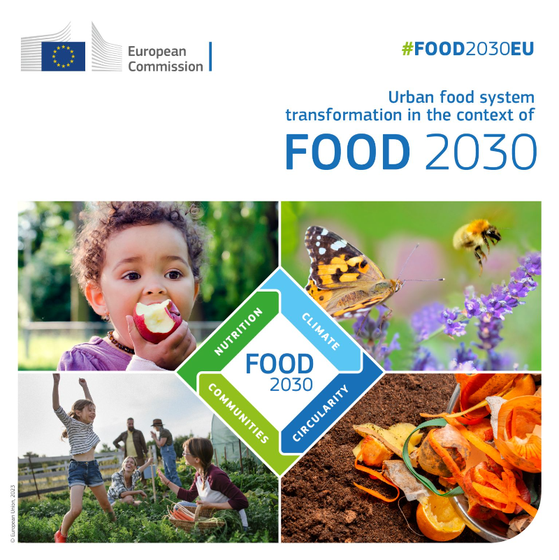 SciFoodHealth's tweet photo. Exciting insights ahead! 📰

The @EU_Commission presents its latest urban food system transformation report in the context of #Food2030.

Discover best practices and lessons learned from projects such as #Strength2Food &amp; @Smartchain_EU, and more! ⬇️