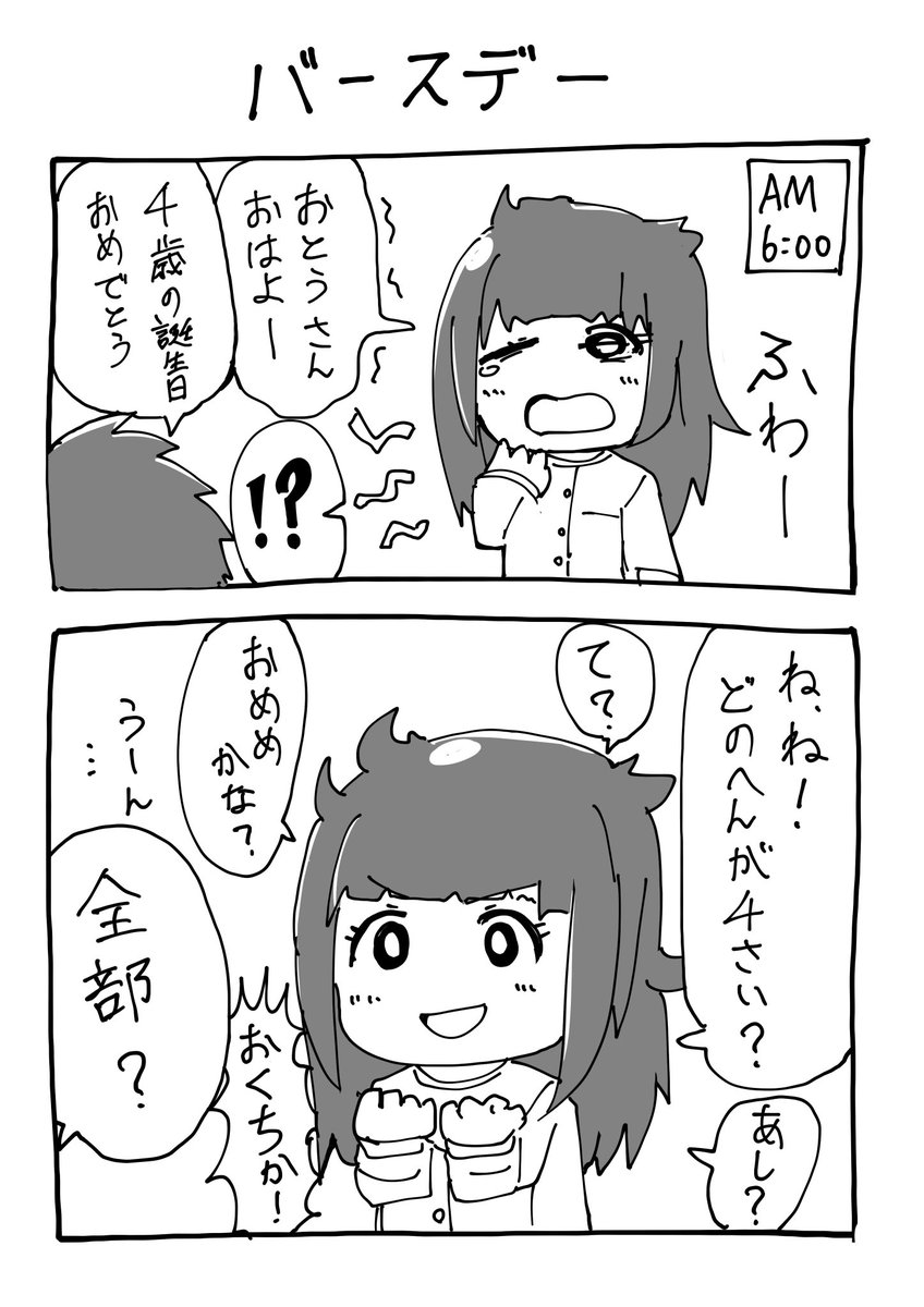 部位ごと…? #ウチのむすめちゃん