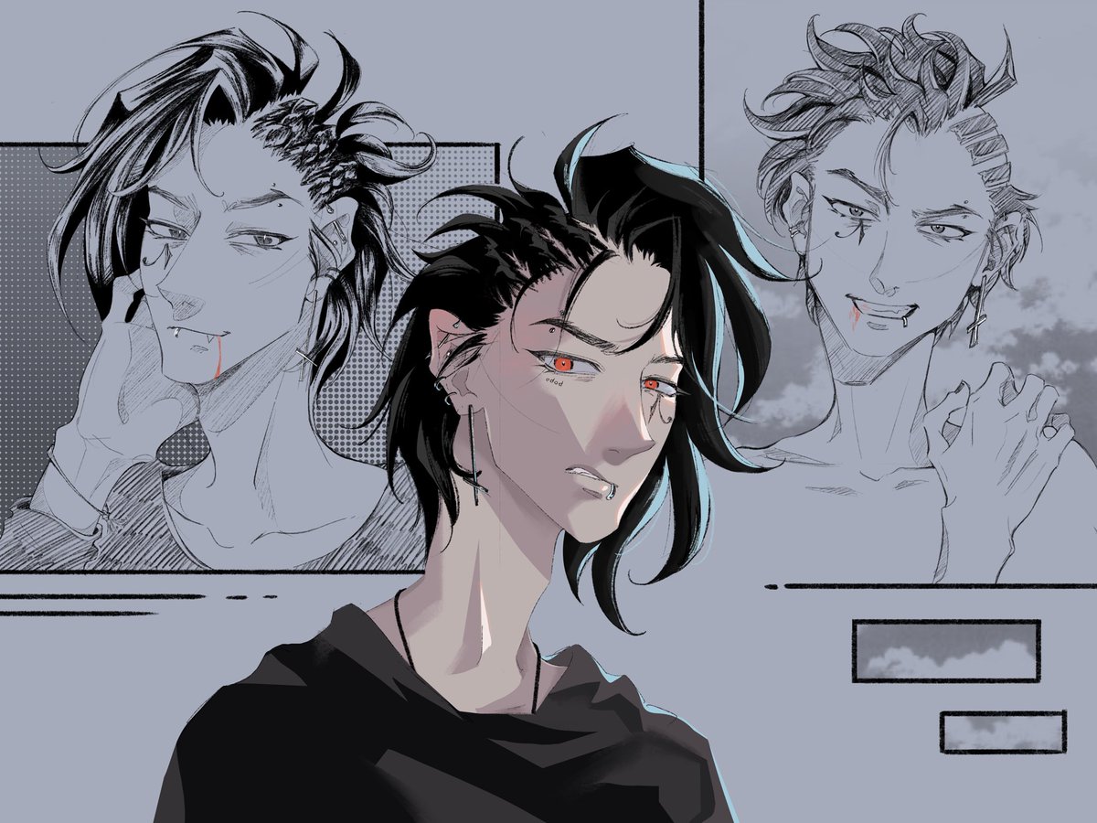 Hunter the manga boy #oc