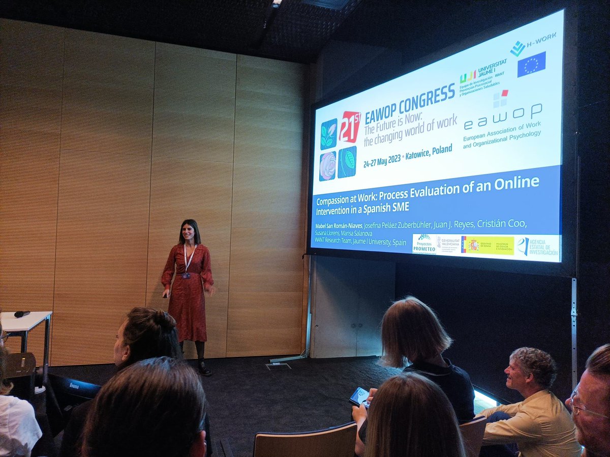 📉 Mabel San Román Niaves: Compassion at Work: Process Evaluation of an Online Intervention in a Spanish SME 💮🙏🏽