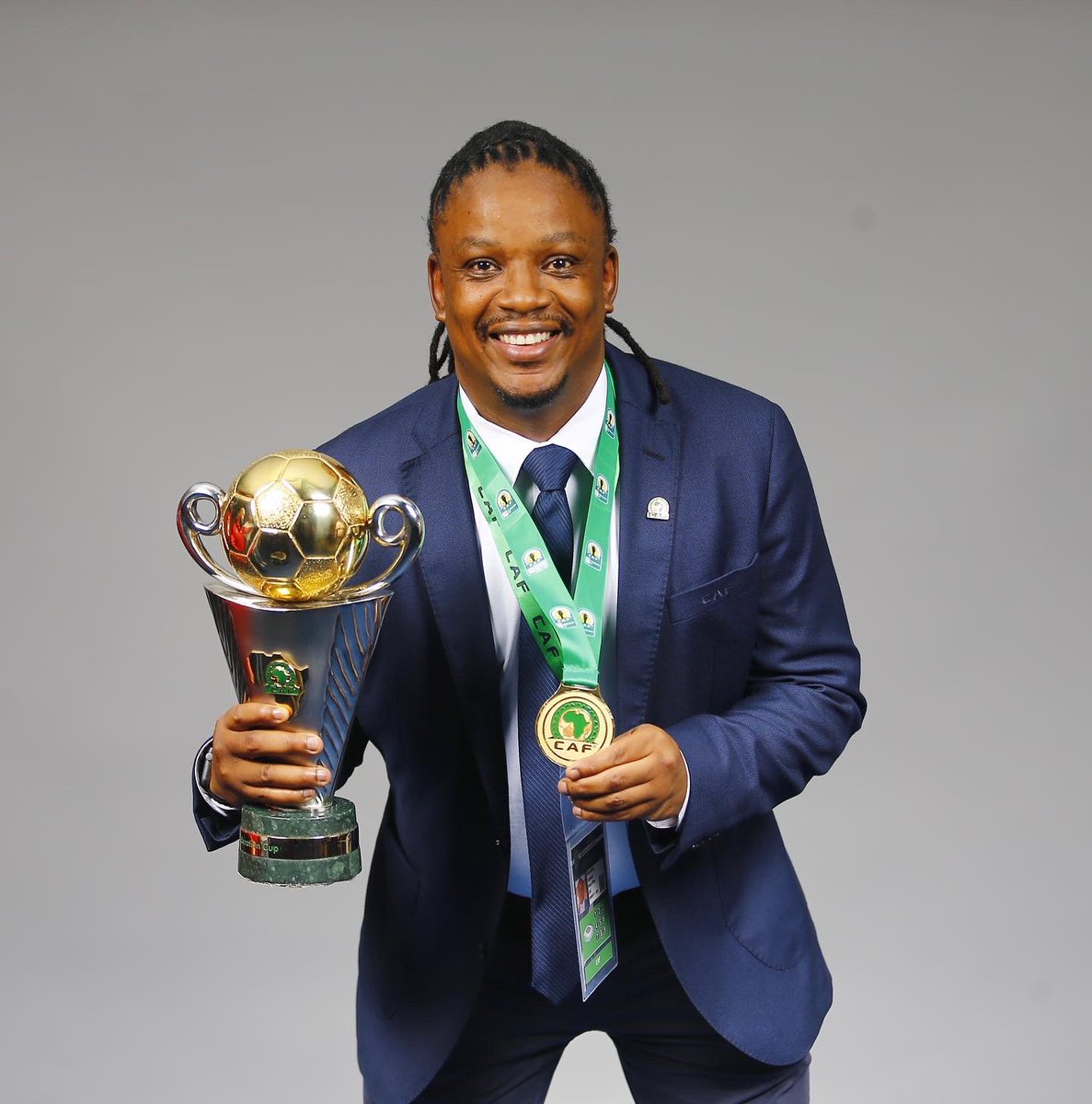 CAF CC Final was an experience like no other. Always grateful for the opportunity to be involved in big pressure matches like this. Just like the players, we also have to raise our game to ensure a world class performance and that can only happen through hard work and preparation