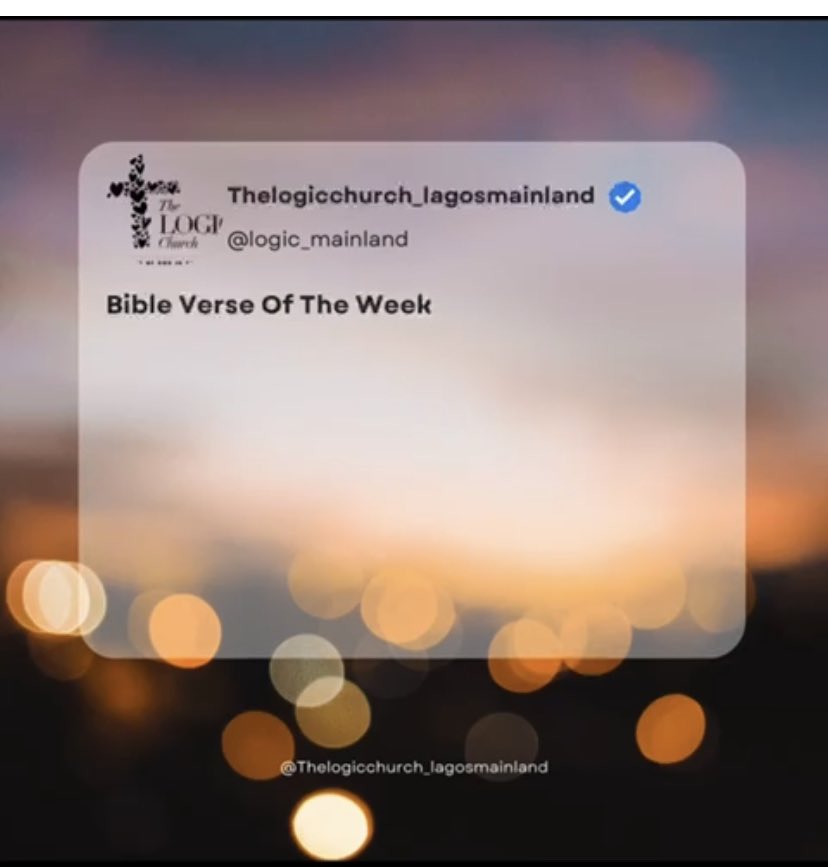 Bible verse of the week ❤️