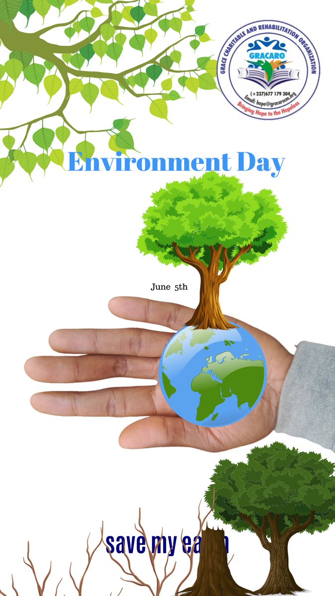 Gracaro_cm's tweet photo. On this 5th June, we raise our voices 2 say no to environmental pollution. We demand actions 4 climate change is not a 1 man's battle. We join @PR_Paul_BIYA @UEauCameroun @Sdg13Un to fight climate pollution. #demandclimatejustice #savetheplanet #savethefutur
#WorldEnvironmentDay https://t.co/UwiPxvDzwF