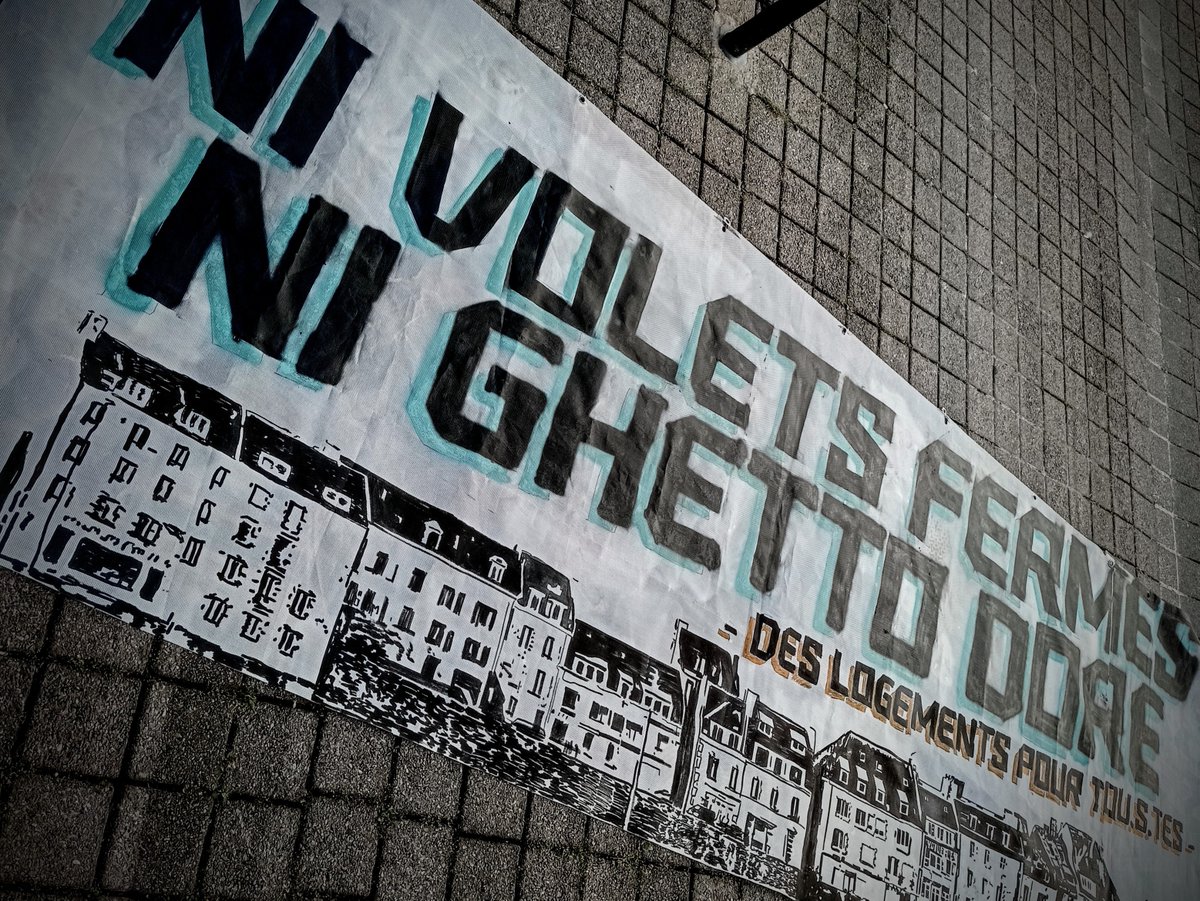 La banderole de Dz est prête. Et de votre côté ?
Manif pour le droit au logement 10 juin à Douarnenez