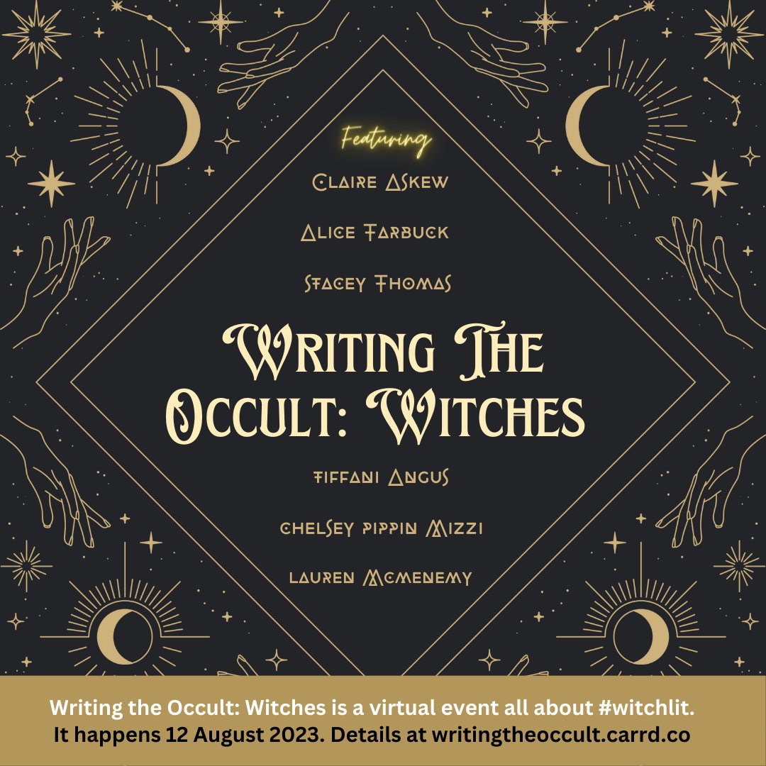 novicenovelist's tweet image. Get in on the #witchlit trend and join us for this special day of online talks, workshops and interviews with those writing about witches—and practicing as witches in the modern world. Tickets are now on sale via Eventbrite! eventbrite.com/e/writing-the-…