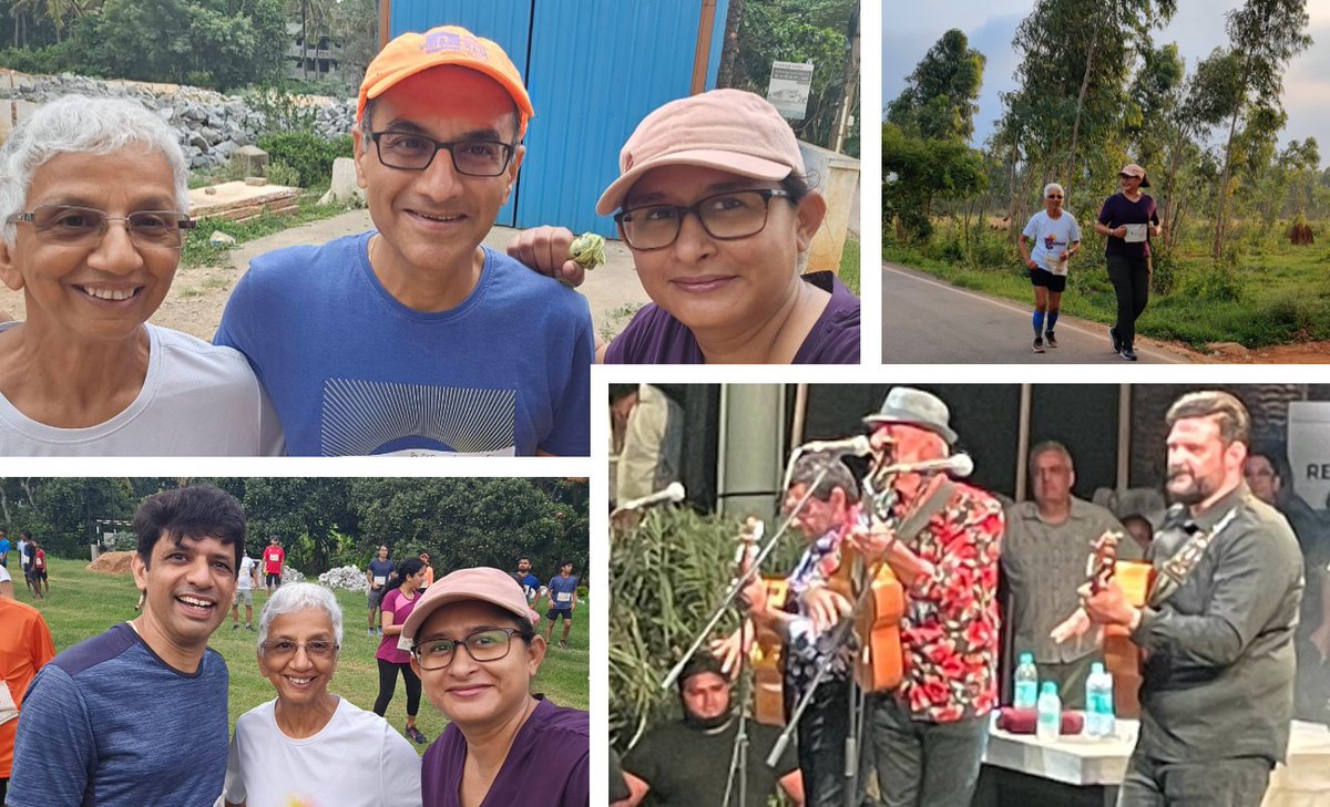 #Sundaydoneright - Ananda Yana 2023 run for charity in the morning for children with HIV and listening to the beats of flamenco music by Gipsy Kings in the evening. #AnandaYana #GipsyKings