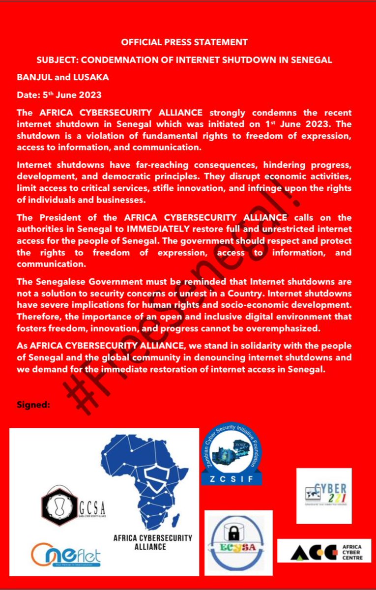 Africa Cyber Centre tweet media