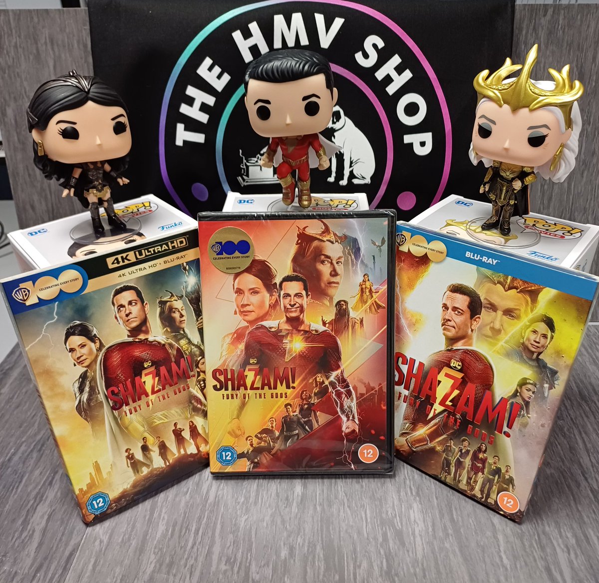 #newmoviemonday 
#shazam Fury of the Gods out today!!
Don't forget to pick up your pops aswell. #funkopop