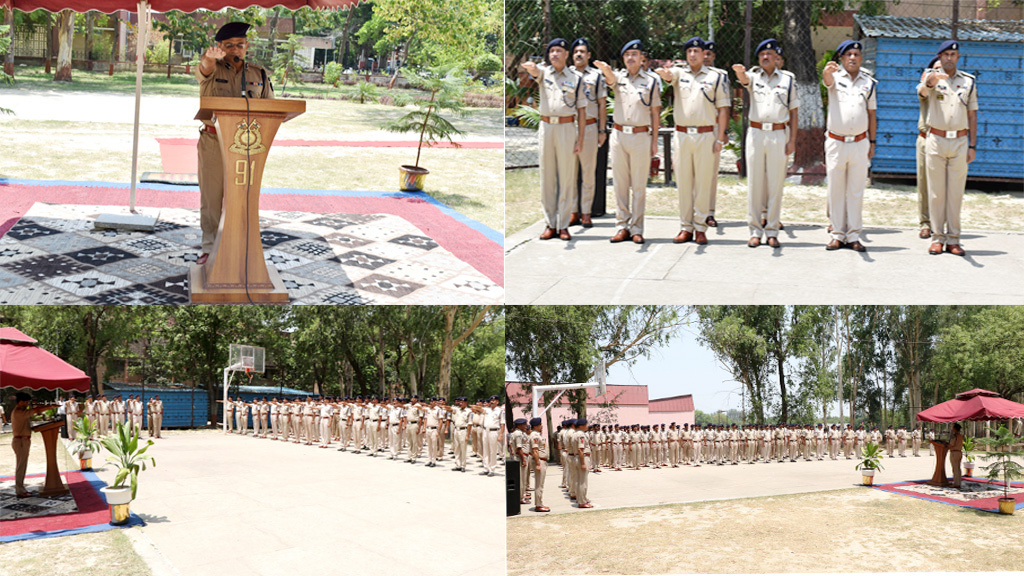 091bn's tweet photo. World environment day was organised by this unit in a befitting manner. Shri Amitabh kumar commandant administered oath to all the personnel of this unit pertaining to make all possible changes in  daily life to protect the environment.  # Mission LiFE https://t.co/iOPDE6zlIZ