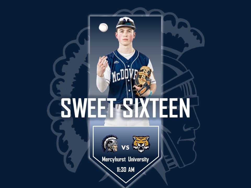 McDowellBseball's tweet photo. 𝑺𝒘𝒆𝒆𝒕 𝑺𝒊𝒙𝒕𝒆𝒆𝒏!

🆚 North Allegheny Tigers
⏰ 11:30 AM
🏟️ Mercyhurst University
🎟️ https://t.co/tGxHVxHXp5 https://t.co/Si1eFCahrJ