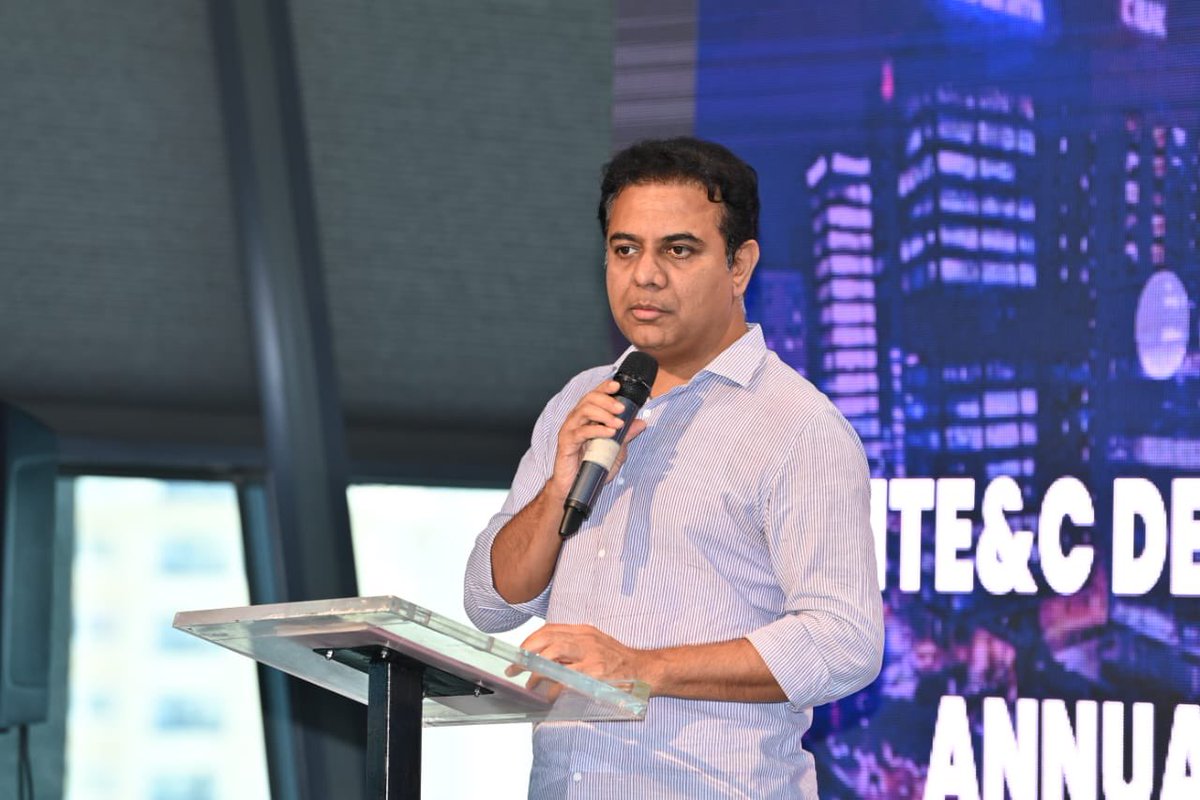 Super thrilled to announce that Telangana's IT/ITeS exports have reached a staggering Rs. 2,41,275 Crores in FY 2022-23, marking an astounding YoY growth of 31.44%, soaring above the national average growth of 9.36%🔥 🎉

💪This surge of Rs. 57,706 Crores is the highest annual