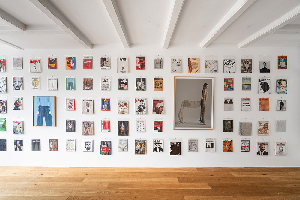 Monday! We talk to <a href="/coverjunkie/">coverjunkie</a> about his new exhibition about the art of the cover, ‘Social media has done stuff to us, we can suck in lots more images than before. But when a cover’s done well, with a context and meaning, it’s better than anything else’  magculture.com/blogs/journal/…