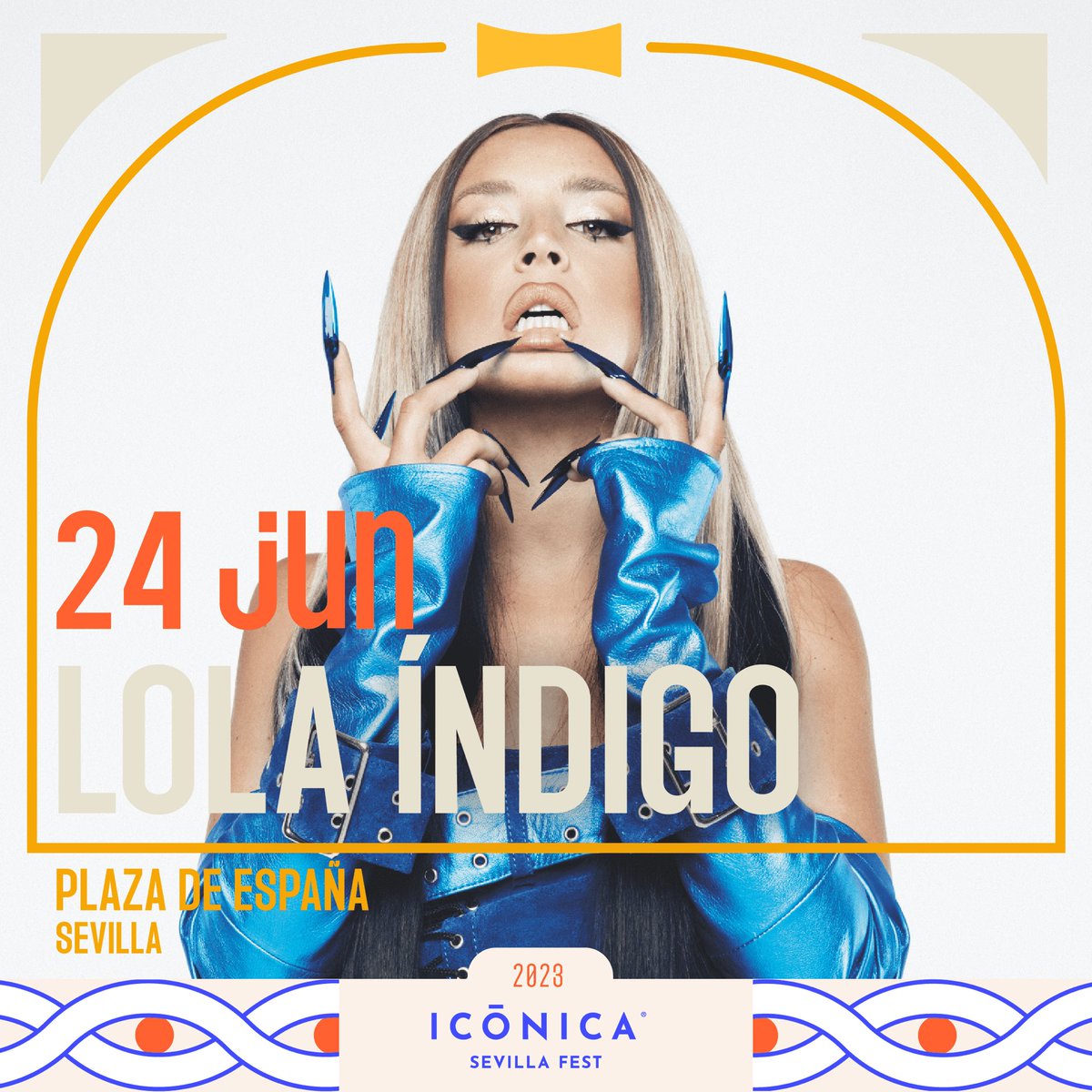 ConciertosEnSvq's tweet image. Sevilla
24 junio

@LolaIndigomusic en Icónica!

🎟️ venta oficial tidd.ly/3ZVo7CC

#ElDragon 🐉
RT