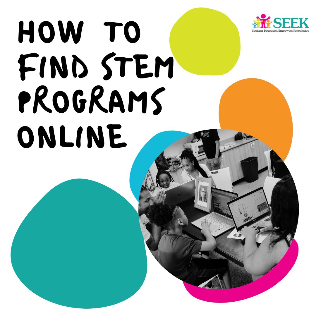 seek_inc's tweet image. 📌Finding STEM programs online is easier than ever before. Here are 2 ways to discover STEM programs:
-Search Engines
-STEM Organizations and Institutions: Like SEEK ... Explore websites of STEM-focused organizations. Visit our website. seekedu.org #stemprograms