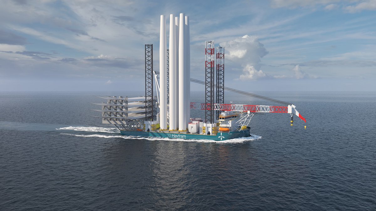Vi leverer omfattende bro-til-propell-løsninger til Havfram Winds nye havvindfartøy. Inkl. integrert kraft-, kontroll- og fremdriftsteknologi for effektiv, sikker og fleksibel drift av fartøyene

bit.ly/45NMplt

#havvind #fornybart #elektrisk

Ill.: Havfram Wind