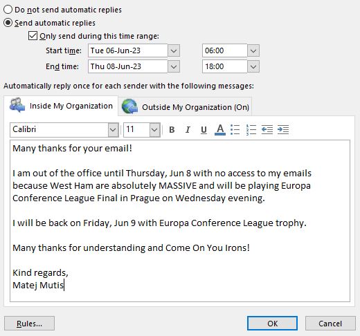 Let's do this <a href="/WestHam/">West Ham United</a> 🤩⚒️