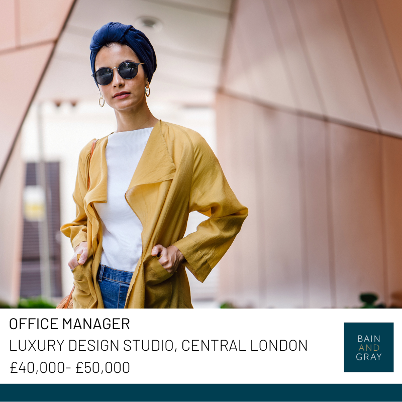 #JobSeekersUK : We are looking for an experienced Office Manager who can take a leading position in a Design Studio! This opportunity is for someone who has experience of working within Luxury environment. Apply: bit.ly/3ISmeQY