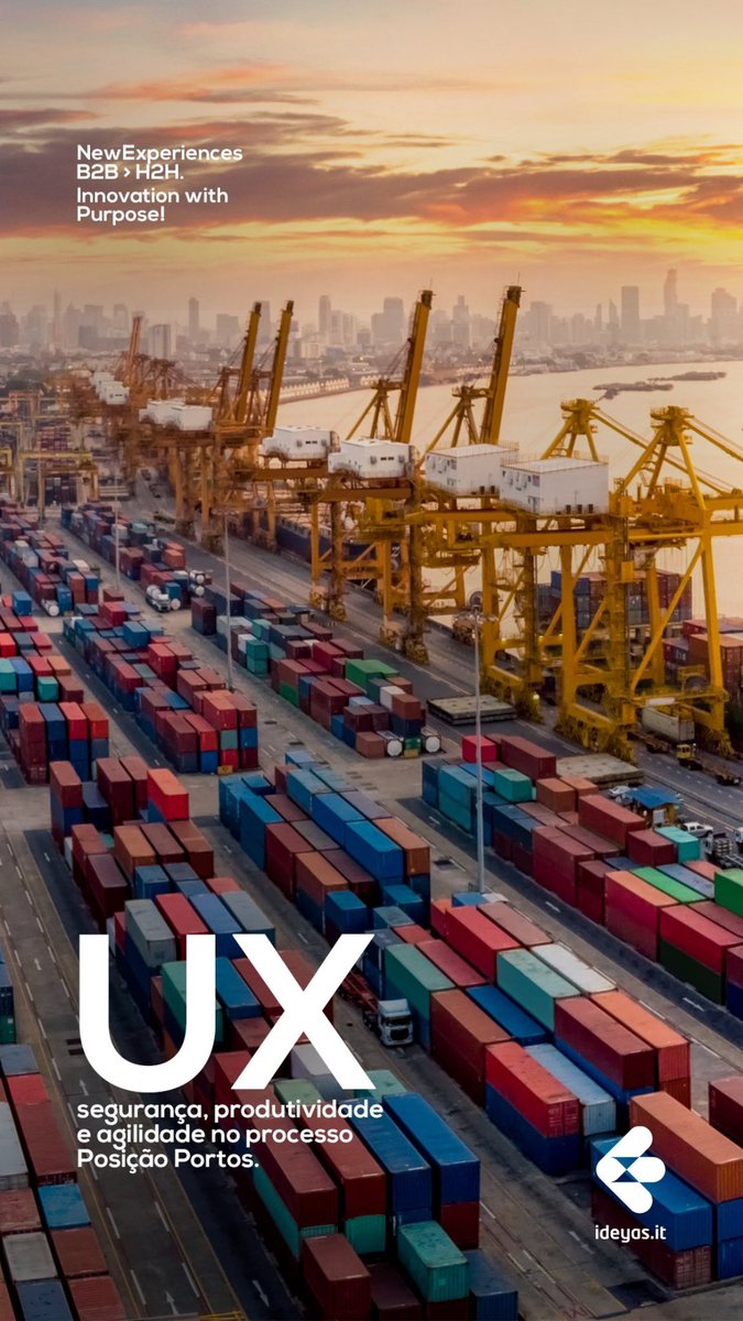 ideyasit's tweet image. UX: segurança, produtividade e agilidade no processo Posição Portos. #Shipping #IndTech #LogTech #LogisticaPortuaria #Logistica⚓🎯🚢🌍