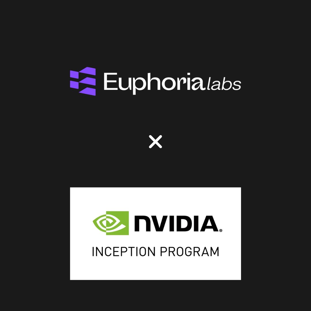 software_artist's tweet image. 🟣 I&apos;m glad to announce Euphoria AR got accepted into the Nvidia Inception program!

what this means for you: we plan to leverage Nvidia&apos;s AI technology to accelerate the creation of 3D models. 

Excited to show what we release next