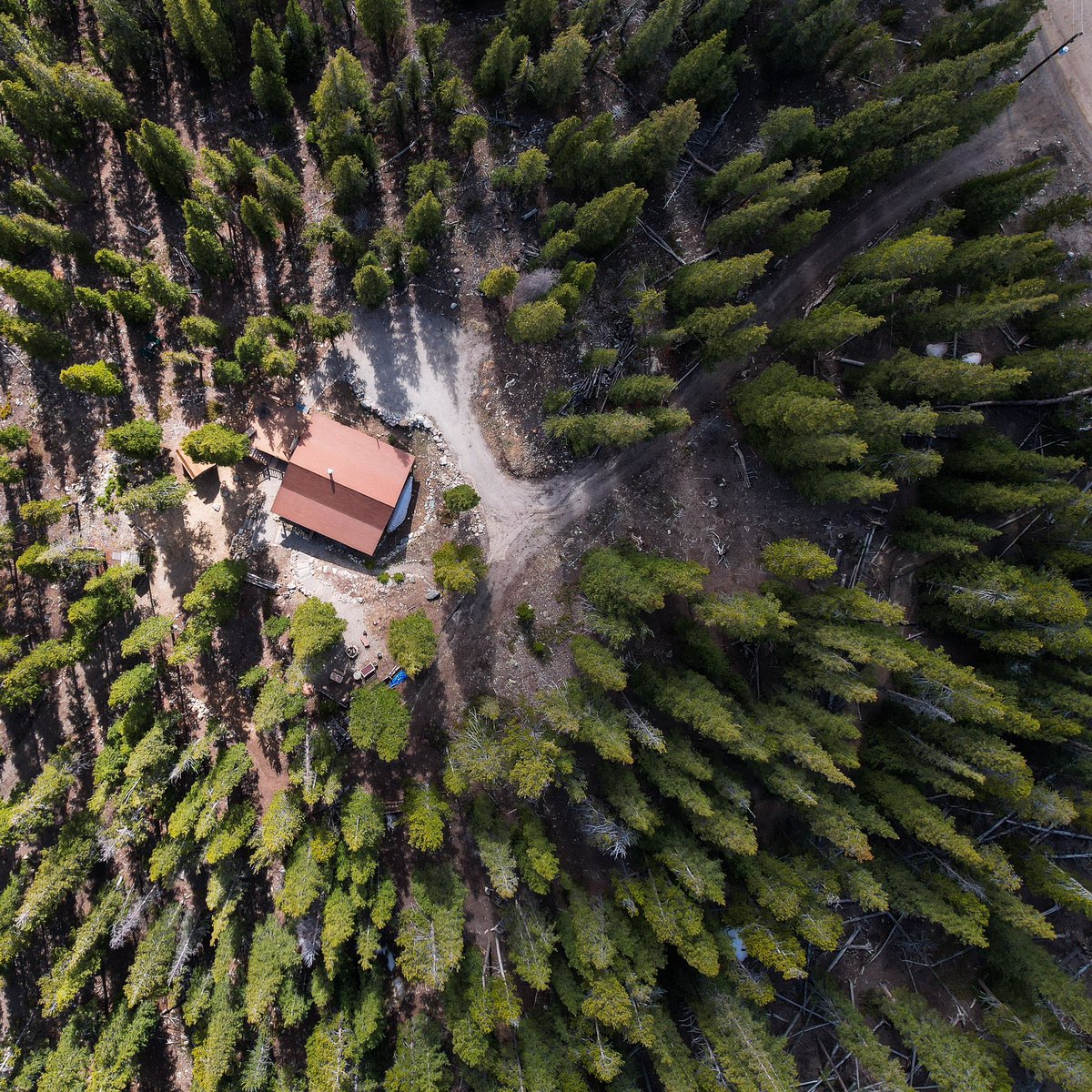 Enjoying top-down views in Colorado’s Rocky Mountains. #djidrones #drones #drone #UAV #UAS #DJIAir2S #SkyPixel @djiglobal #DJI #aerialphotography