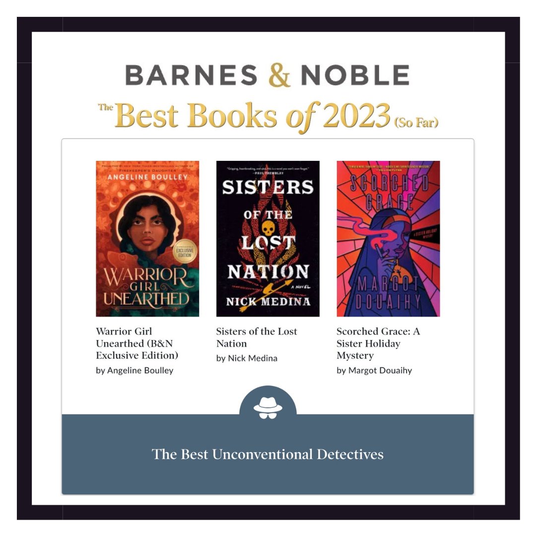 FineAngeline's tweet photo. Barnes & Noble named #WarriorGirlUnearthed as one of the #BNBestBooks2023sofar in the category #BestUnconventionalDetectives! 🔍🕵🏾♀️
#AncestorsBack #NAGPRA #MACPRA #NativeTwitter #Anishinaabe #Ojibwe #IndigenousAuthor #FirekeepersDaughter
LINK:
https://t.co/4nDz7y4OLx https://t.co/gcv4FVtLqG