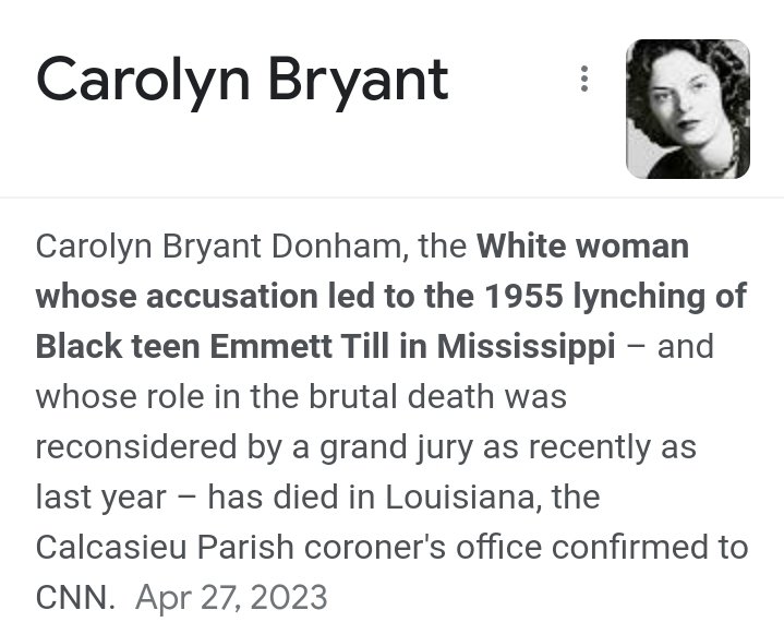 Interesting Solutions far from Peace! See if that Happen you and your Girl Friends would live like #CarolynBryant.
Because you find Black Free Americans threatening for speaking lady.. is that your plan does the Devil got you.
More Government Conspiracy and that speech set Blk up