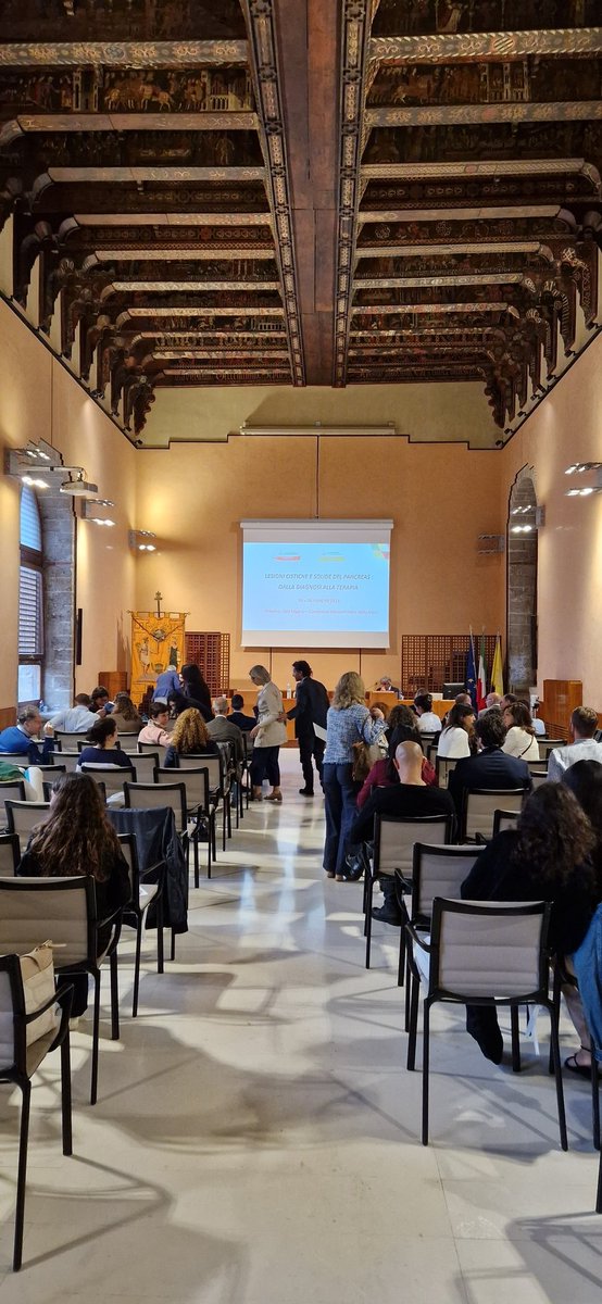 cannella_rob's tweet photo. Prima giornata del corso @AISP_Pancreas lesioni cistiche e solide del pancreas a Palermo 

@PBoraschi @Blondie_GZ @DrF_Vernuccio @lelecapurso @GiuffridaPaolo https://t.co/deNodbWPvK