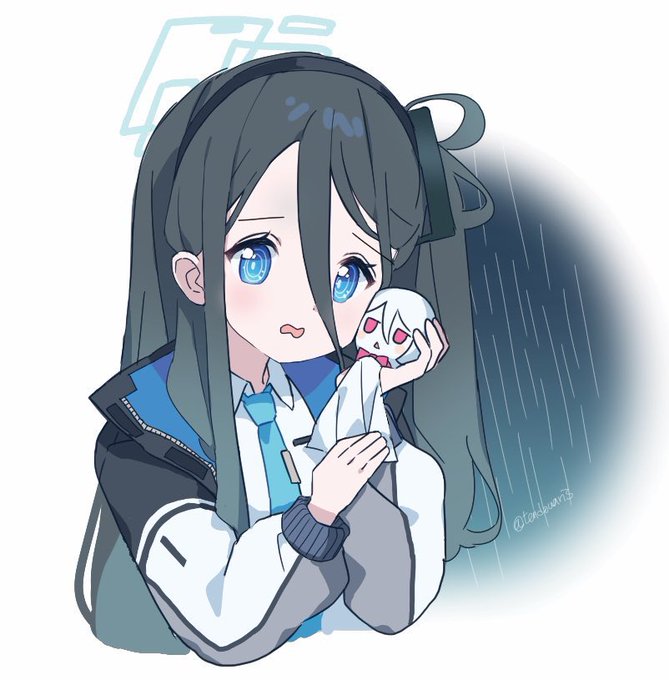 「雨 てるてる坊主」のTwitter画像/イラスト(新着)