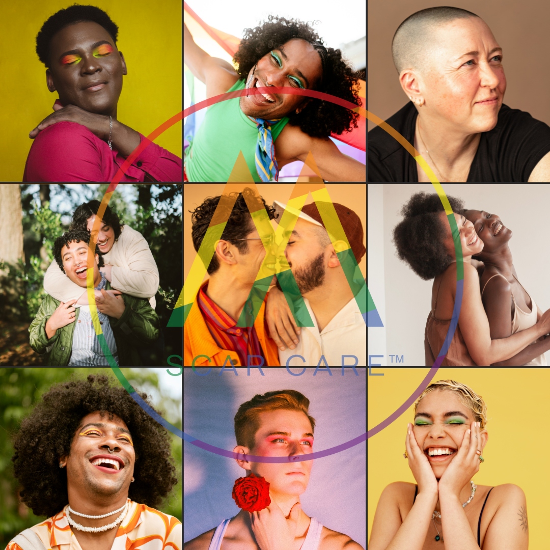 Inclusion is at the heart of Motivo Scar Care. We believe that everyone deserves to feel seen, heard, and celebrated. This Pride Month, let's continue to foster a world where diversity thrives. 🌈✨ #InclusionMatters #MotivoScarCare