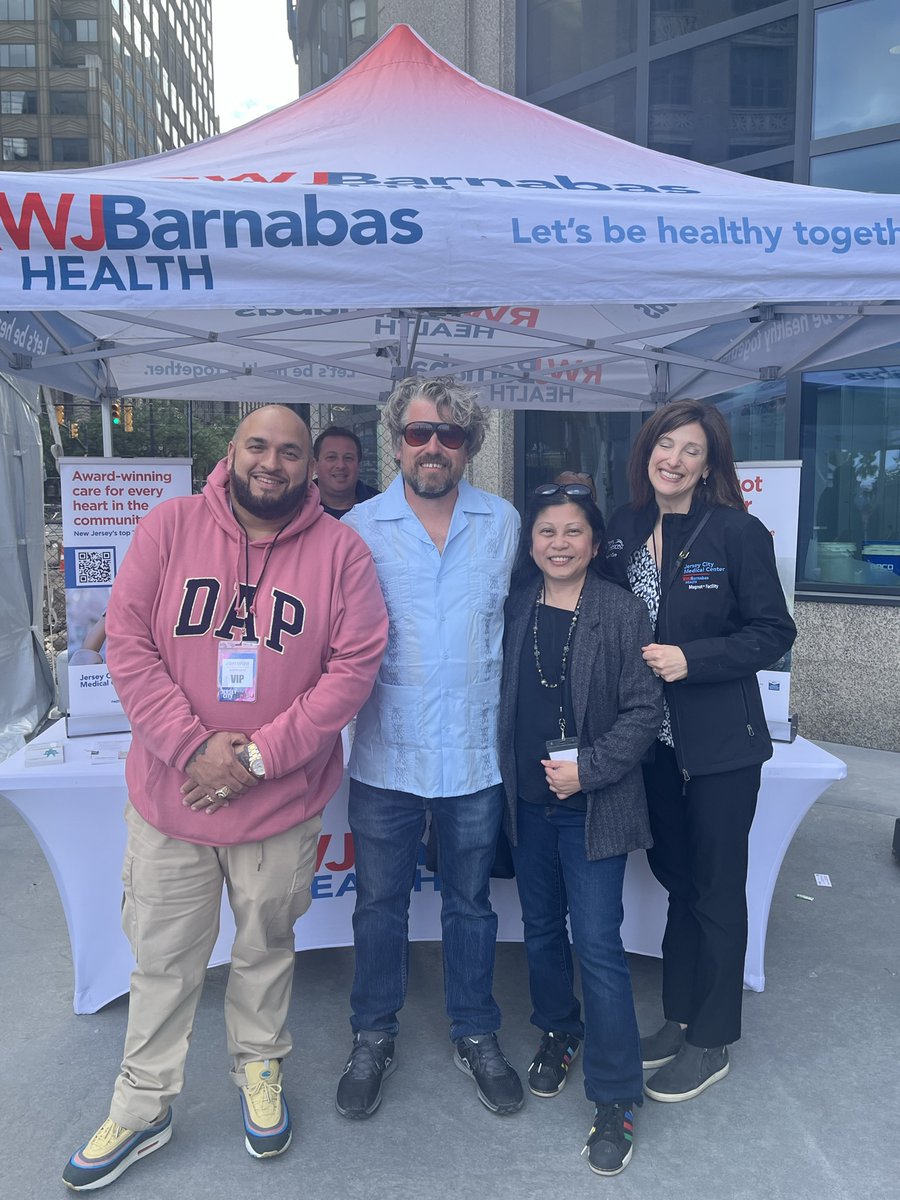 .<a href="/JCMedCenter/">Jersey City Medical Center</a> sponsored the #JerseyCity Jazz Festival, which showcased over 100 musicians this past weekend! Thank you to <a href="/RiverviewJazzJC/">RiverviewJazz.org</a>  for your partnership! Together, we are creating and sustaining healthy communities. 

#LetsBeHealthyTogether
#TeamJCMC
#HudsonCounty