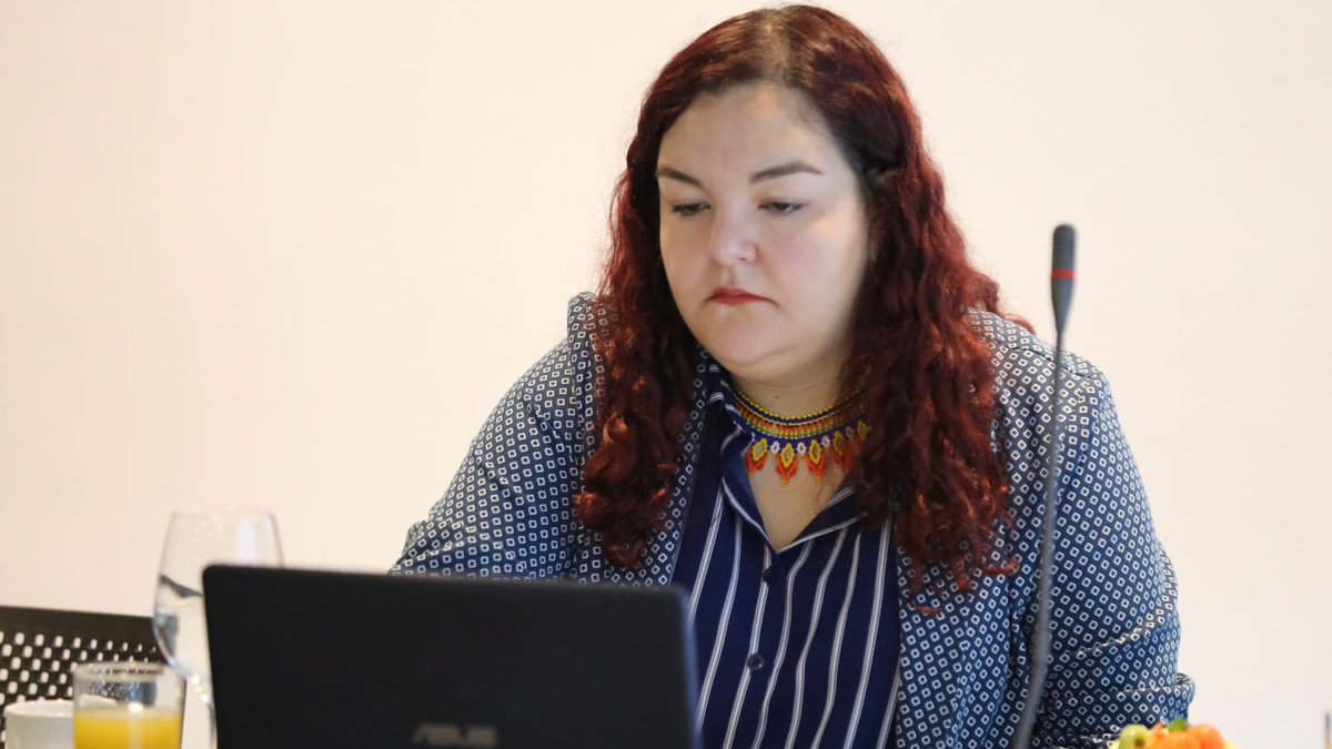 MincienciasCo's tweet photo. Durante este diálogo, la ministra @YeseniaOlayaR resaltó la importancia del #Conacti para construir de manera colectiva la ciencia, la tecnología y la innovación en el país.
A su vez, compartió cómo construimos la hoja de ruta asociada a las Políticas Orientadas por Misiones. https://t.co/PNbJaIucvI