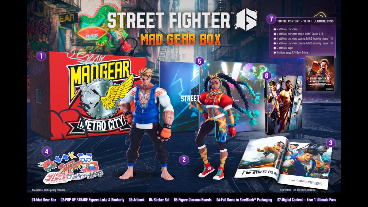 IGNUK (@ignuk) on Twitter photo Round 1, FIGHT! To celebrate the release of #StreetFighter6, we’re giving away a PS5 Collector’s Edition that comes with a Luke & Kimberly figure plus loads of extras.
Retweet for a chance to win!
/ UK 18+ #ad / T&Cs: bit.ly/45Zx8yj <a href="/CapcomEurope/">Capcom Europe</a> Round 1, FIGHT! To celebrate the release of #StreetFighter6, we’re giving away a PS5 Collector’s Edition that comes with a Luke & Kimberly figure plus loads of extras.
Retweet for a chance to win!
/ UK 18+ #ad / T&Cs: bit.ly/45Zx8yj <a href="/CapcomEurope/">Capcom Europe</a>