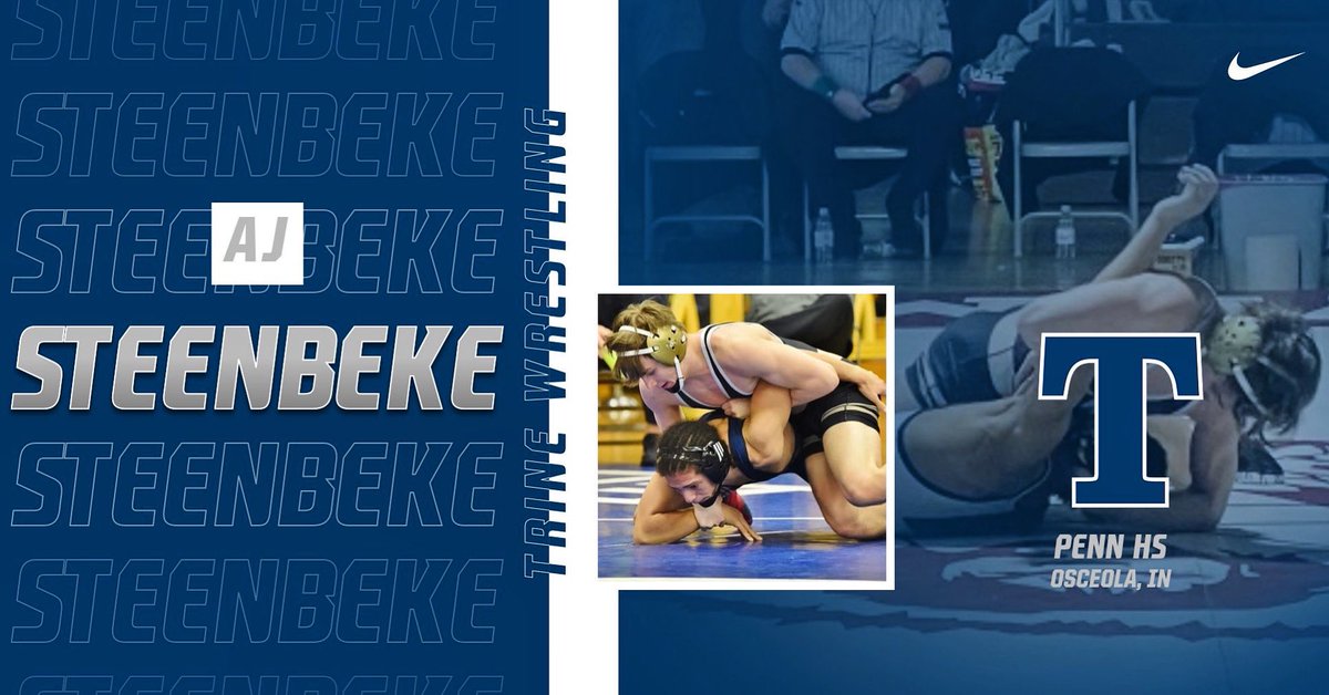 AJ Steenbeke is #TrineTough Please welcome AJ Steenbeke from Osceola, Indiana to the family! 🌩