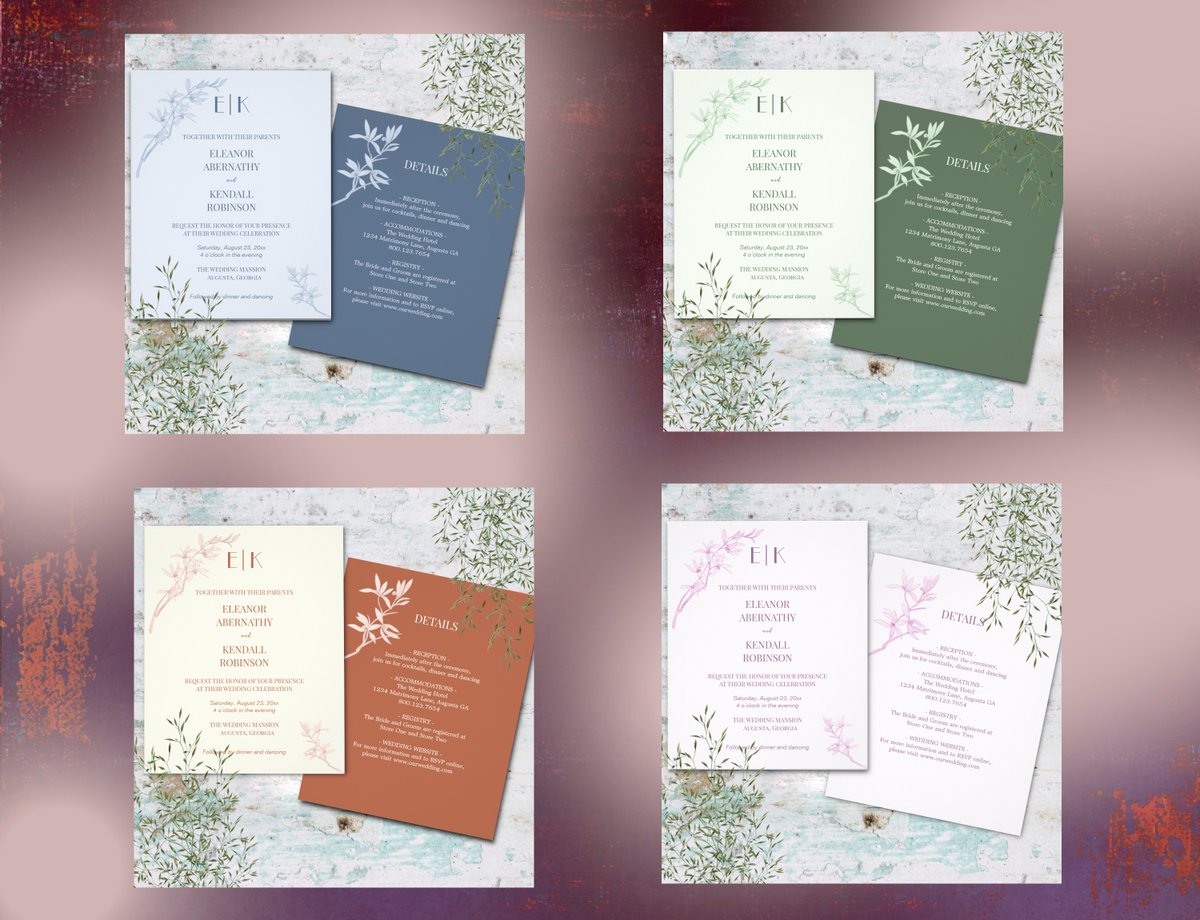 i_laurentina's tweet image. zazzle.com/store/finesse_…
#wedding #foral #invitation