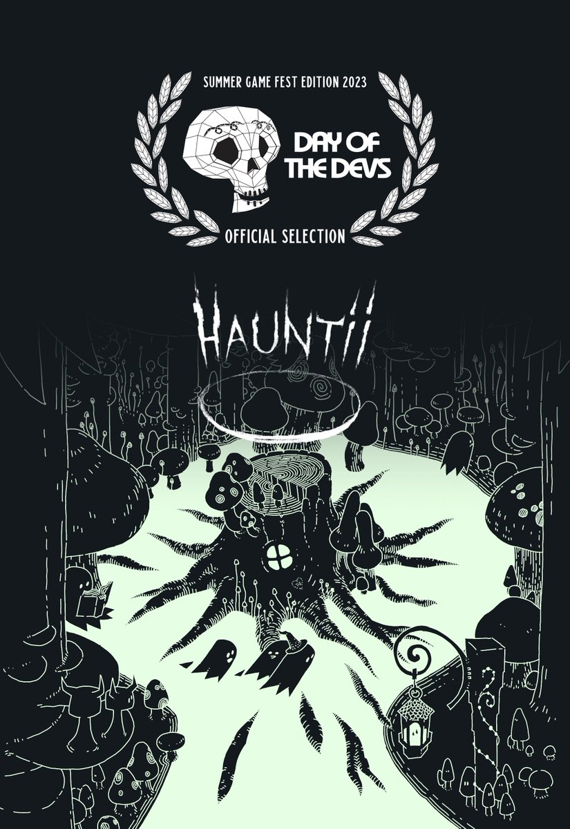 Excited to share some never-before-seen parts of Hauntii with y'all on @dayofthedevs  (thx to @DoubleFine and @iam8bit !)

Tune in June 8th, ~2pm PT tinyurl.com/2v8ra552

#dayofthedevs #SummerGameFest