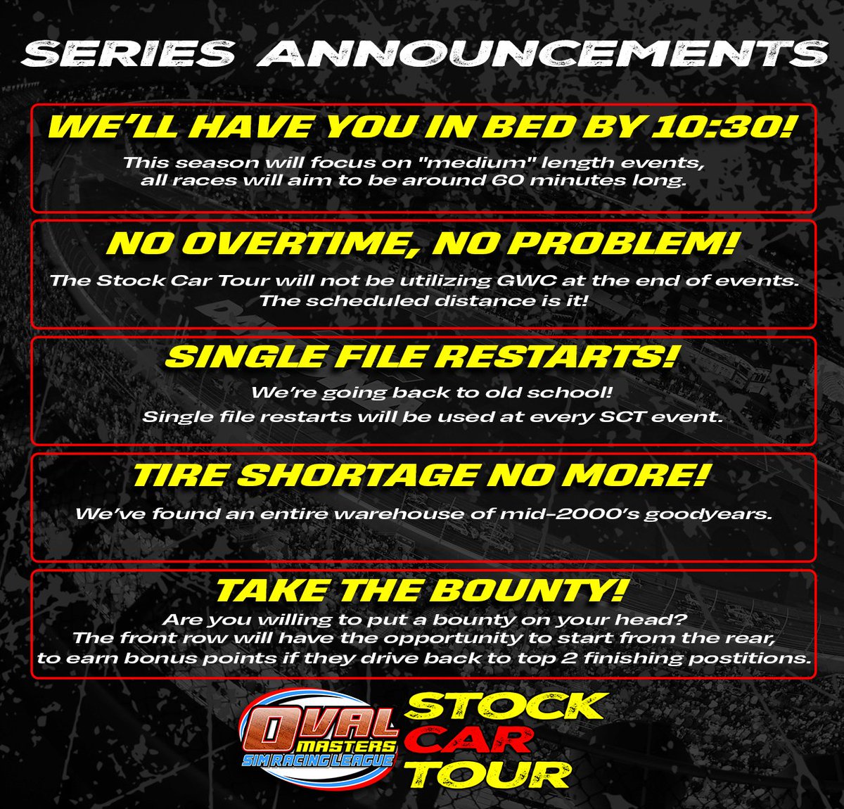 Here is some more information on the upcoming season: