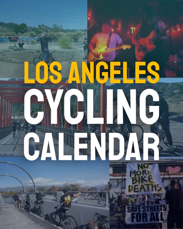 MobilityForWho's tweet image. 1/ To anyone who’s been wondering how they’re supposed to keep track of all the bike / mobility events happening in and around LA, the folks at Trash Panda Cycling and I are putting together a calendar to try to help solve this:
bit.ly/LAbikeevents