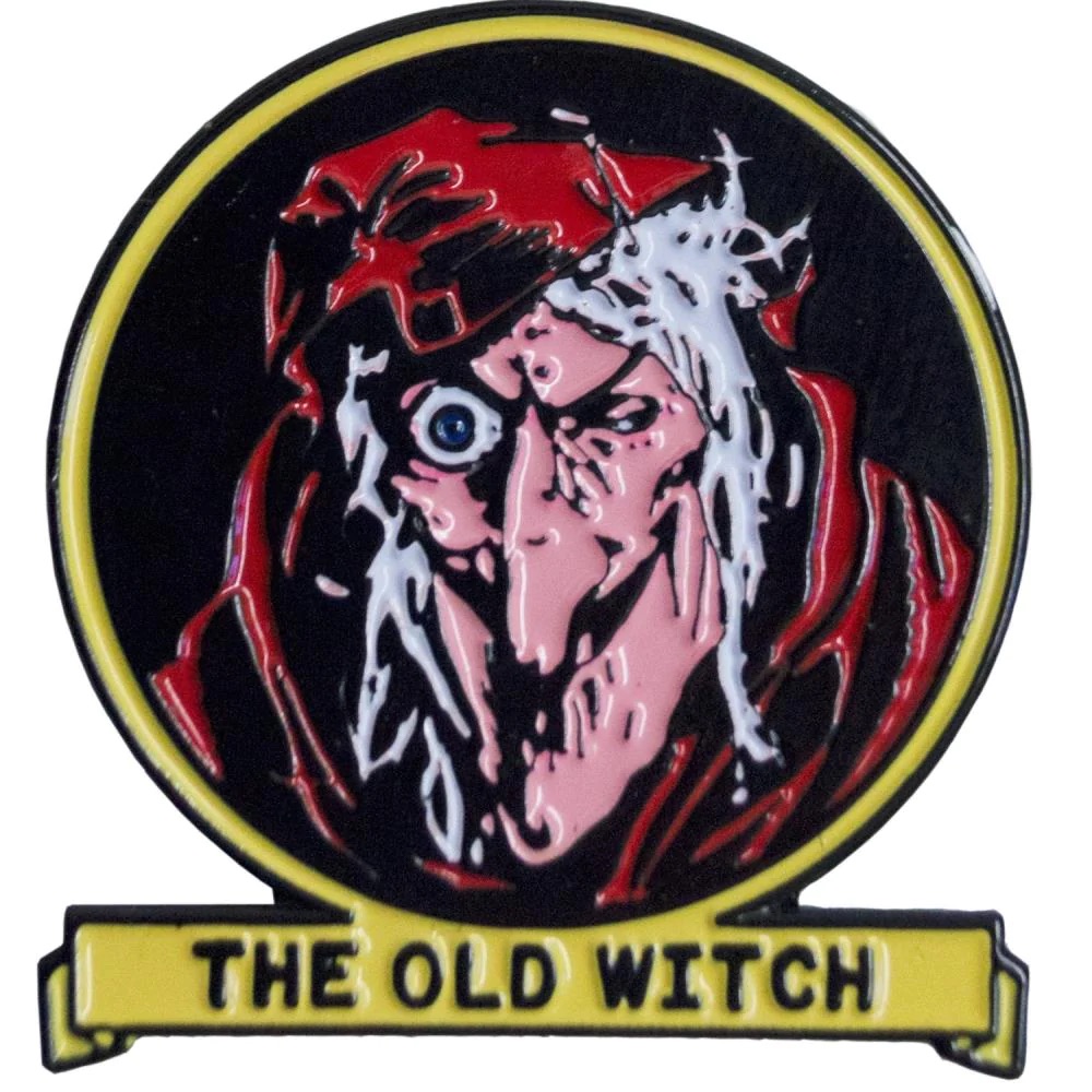 The Old Witch enamel pin