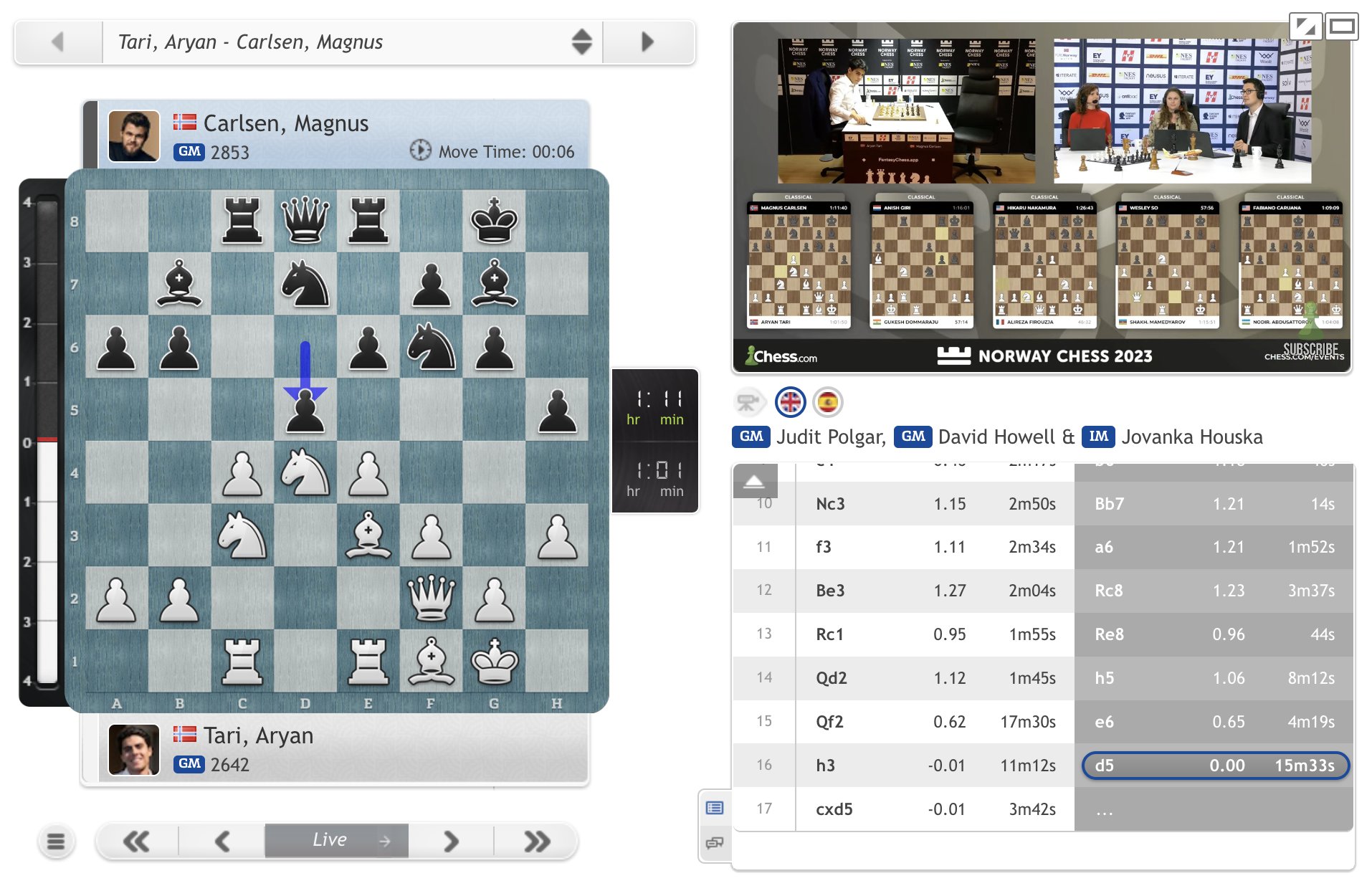 chess24.com on X: Round 3 of the #GrandSwiss has begun!   #c24live  / X