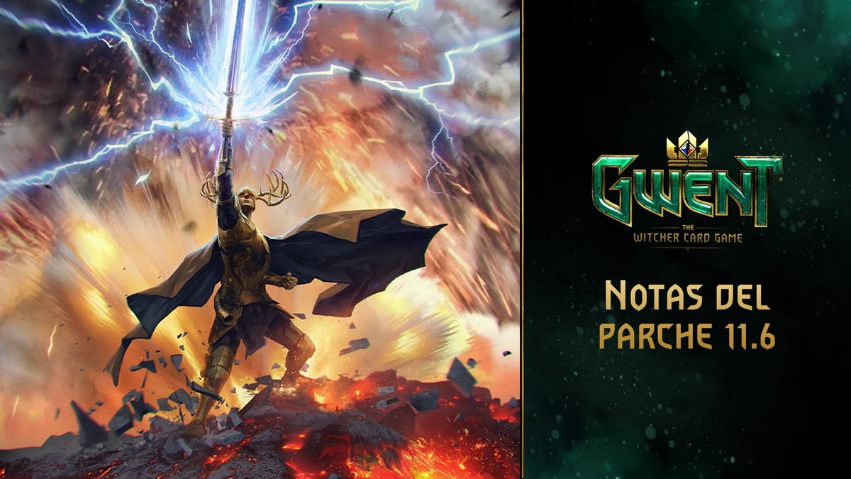 La actualización 11.6 llega mañana, ¡así que aquí viene el primer vistazo a nuestro nuevo sistema de progresión y todos los cambios!

Podéis leer las notas del parche aquí: playgwent.com/es/news/48247/…