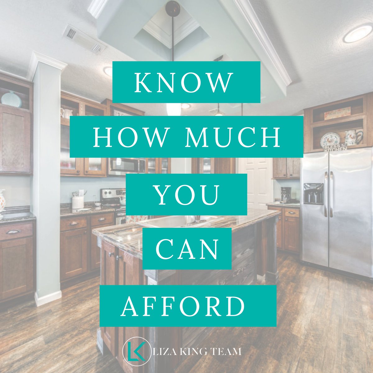 Knowing how much house to afford is key! Take into account your income, expenses, and future goals. Stick to a budget that leaves room for savings and unexpected costs. 

#HomeAffordability #SmartChoices
#Housing #RealEstate #LizaKingTeam