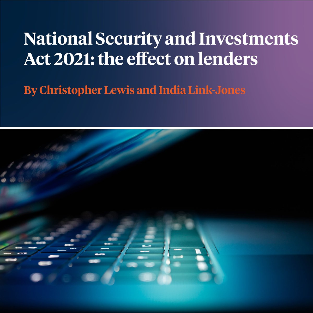 The NSI Act has significantly altered the position under the Enterprise Act 2002 in relation to circumstances of #securedlending. We look at the impact of these changes on #lenders in our article 👇
ow.ly/Rg7450OFVCv

#NSIAct #borrower #banking #finance #investment