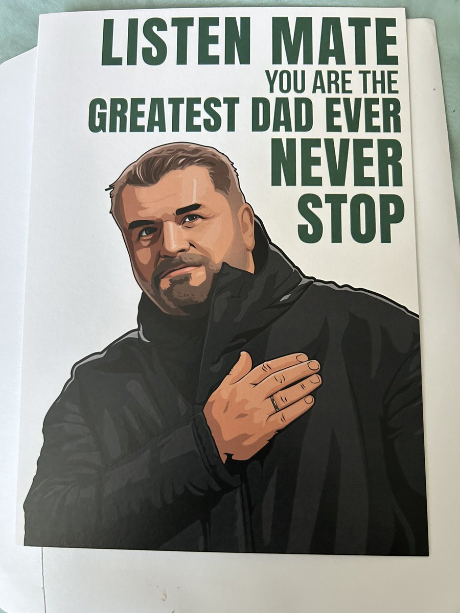 Any spurs supporters want a Father’s Day card? 😡