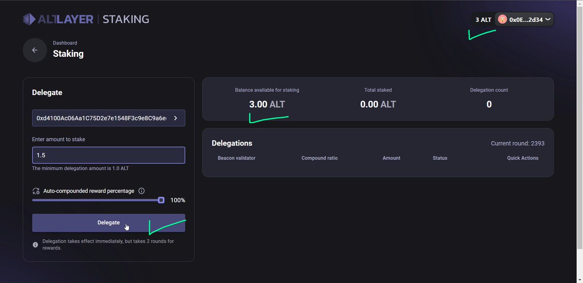 📢 #AltLayer Altitude Phase II Has Begun: Beacon Layer and Rollup Staking

🔹1st Claim ETH #Sepolia Faucet: sepoliafaucet.com

🔹2nd Swap some ETH into WETH: weth.altlayer.io/transfer

🔹3rd: Must have some $ALT test Tokens: testnet-beacon-faucet.altlayer.io

🔸Stake WETH here: