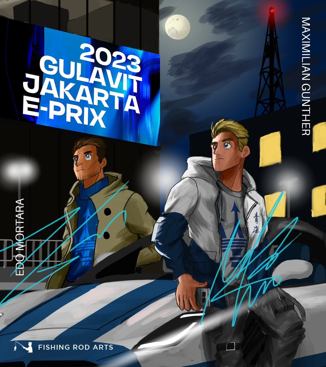roderick8997's tweet photo. Trident Duo in the Night ft. Maserati MC20
Thanks a lot for the autographs on the painting I did just before I came in to watch the E-Prix in Jakarta! Cheers to you guys for winning it yesterday! ๐ฅ @maxg_official @edomortara @maseratimsg https://t.co/1IgD4RbfwC
