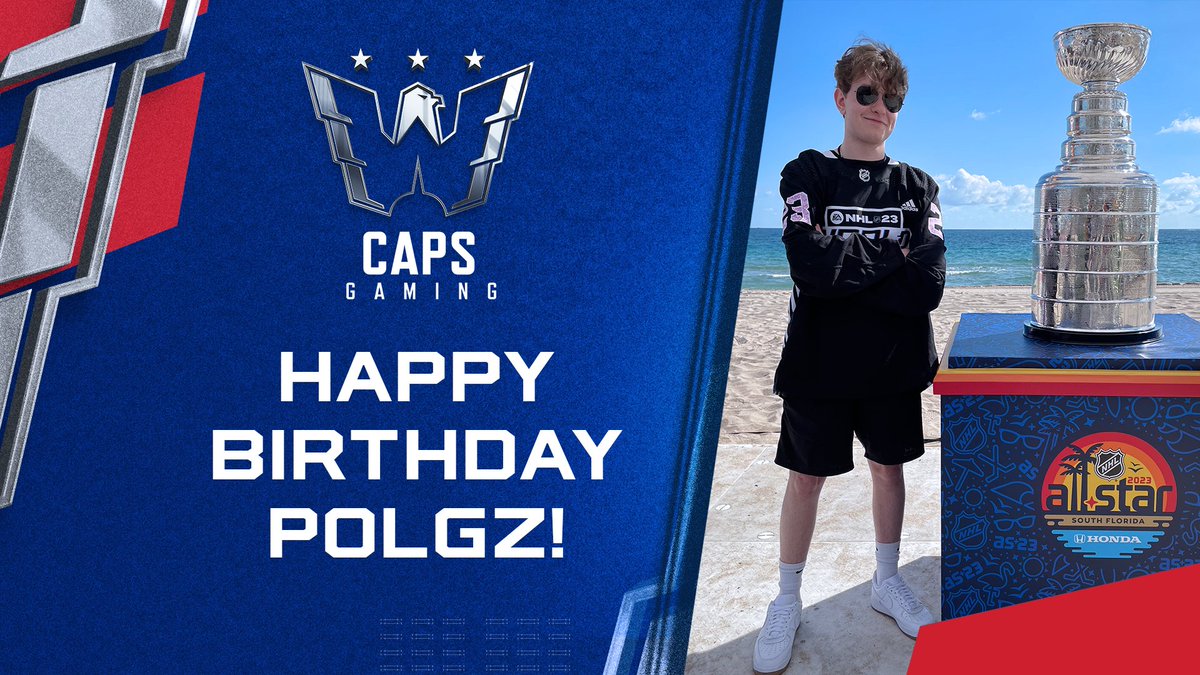 Caps Gaming on Twitter "Happy Birthday to Caps Gaming's starting LW