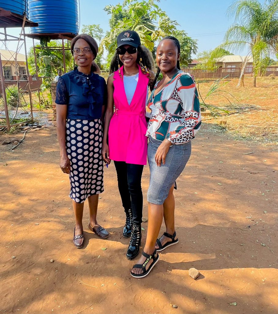 nymfoundationsa's tweet photo. 😃Exciting day of school tours in preparation for the 1st Annual Indigenous Champ Awards! Ntombhi Ya Mutsonga had a blast visiting Shikundu High School, Nkhavi Primary, Adolf Mhinga High and Pfukani Care Centre today. Inspiring young minds and celebrating indigenous excellence. https://t.co/8kJw36hK3X