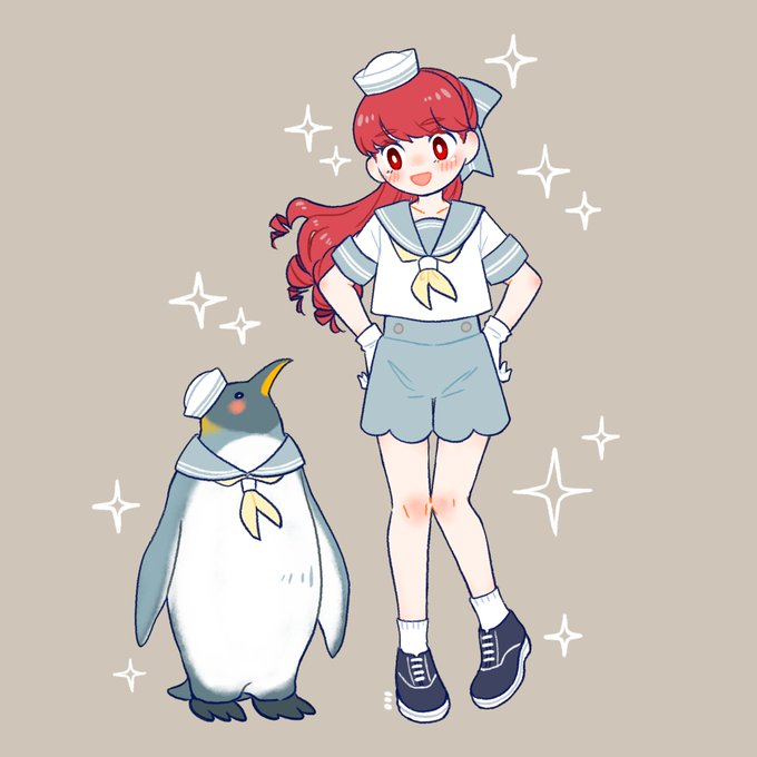 「bangs penguin」 illustration images(Latest)｜2pages